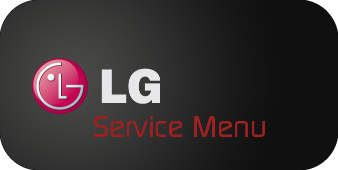 LG TV service menu