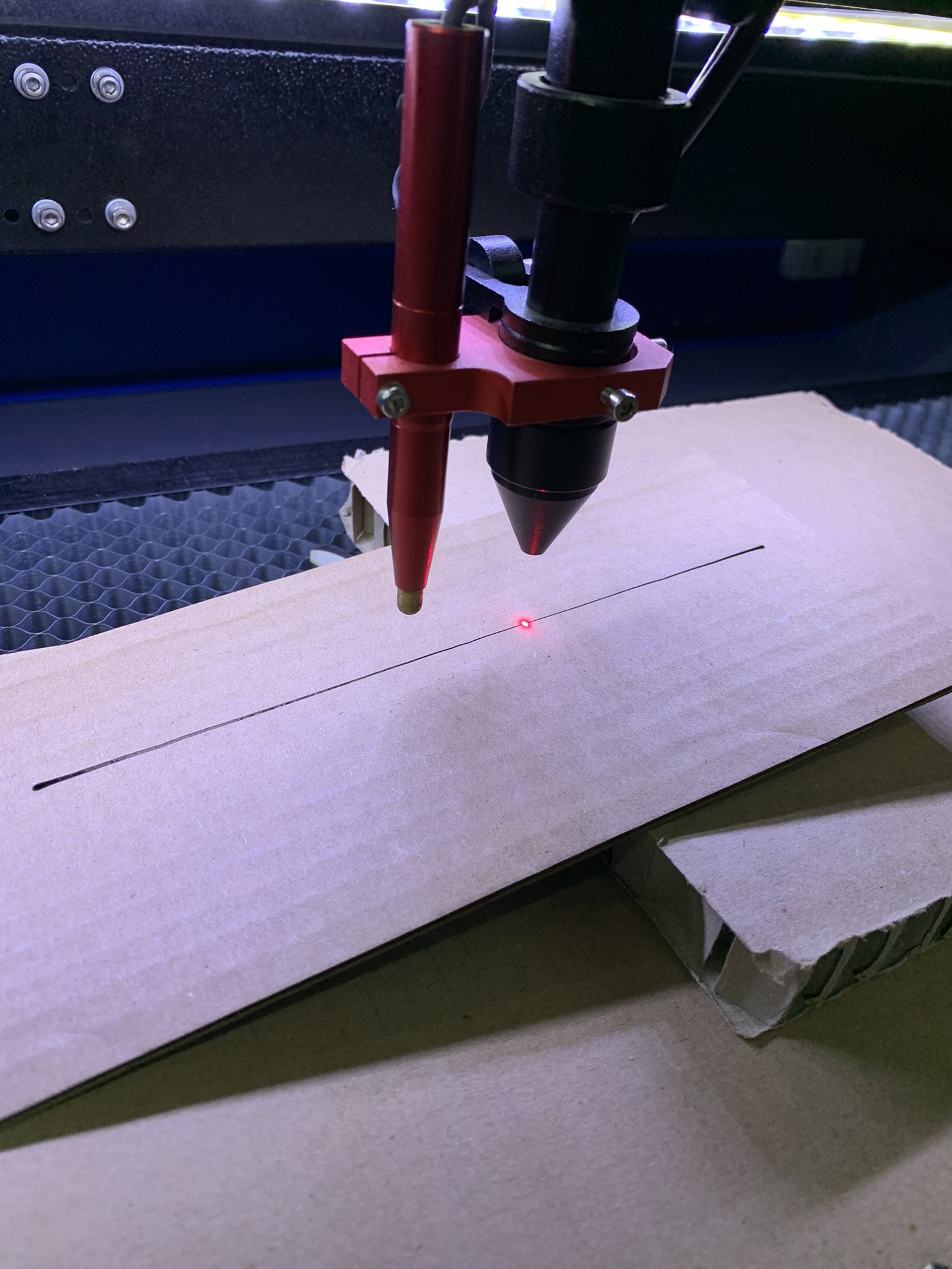 Measuring the focal distance