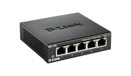 Dlink DGS-105 5-Port Gigabit Switch - B1