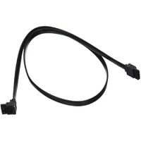 Genaric 18" inch - 3Gb/s - 90 Degree - Black - SATA Cable