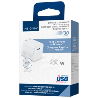 Insignia 20W USB-C Wall Charger - V30 Series - White